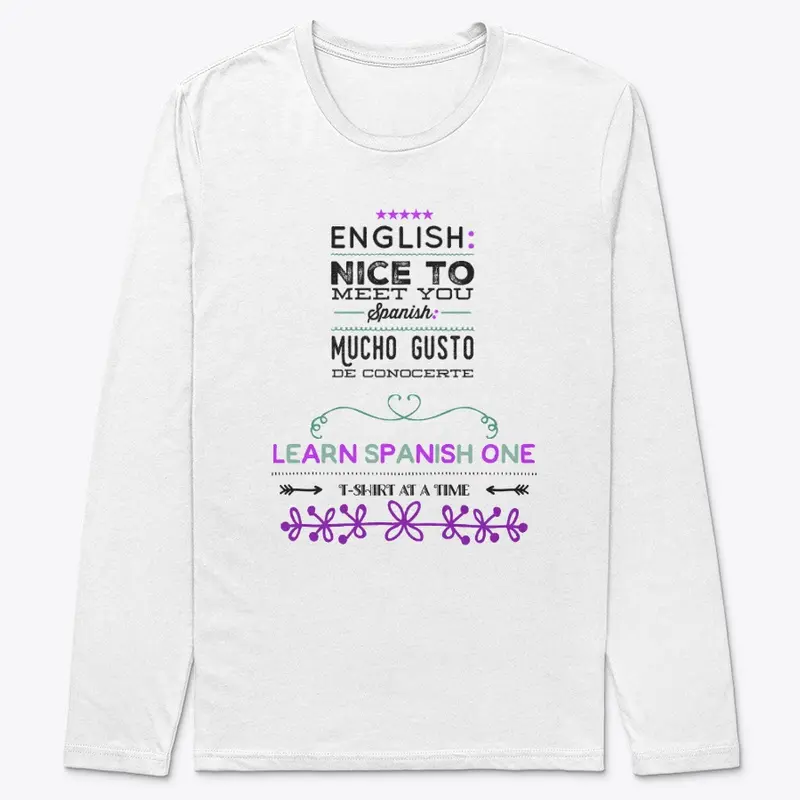 Learn Spanish One T-shirt at a Time