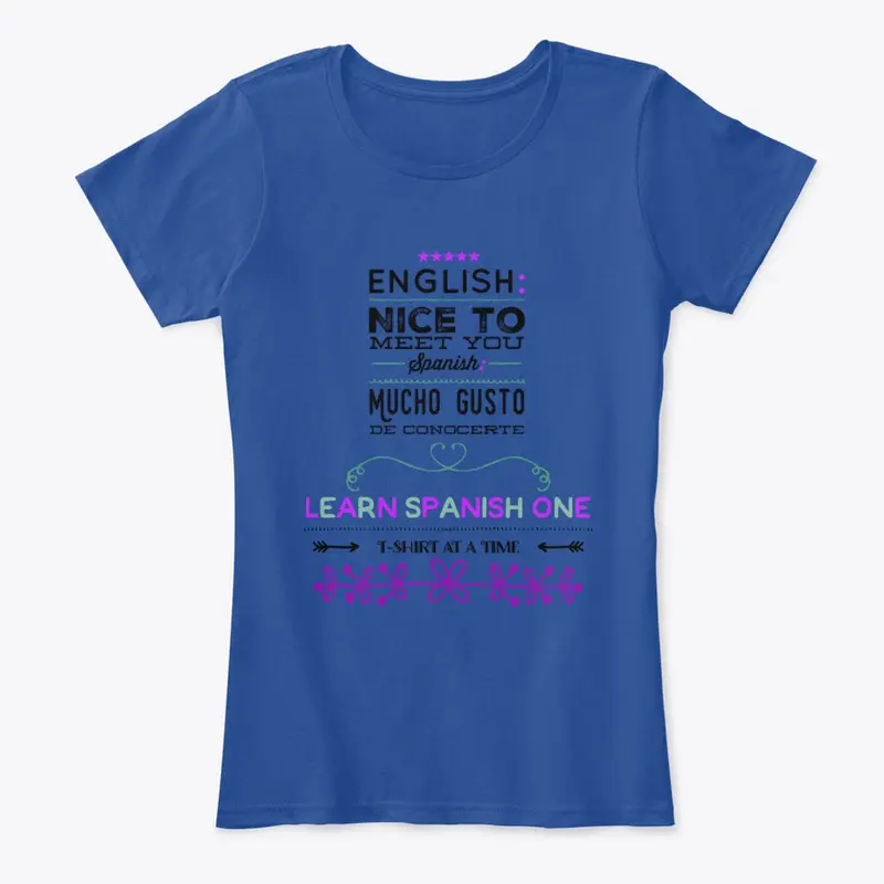 Learn Spanish One T-shirt at a Time