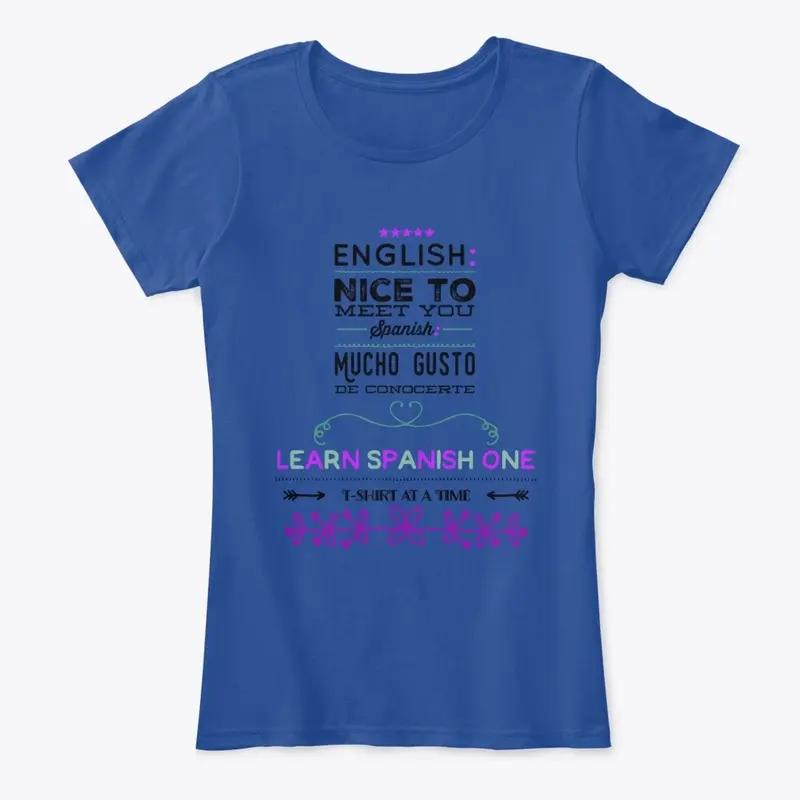 Learn Spanish One T-shirt at a Time